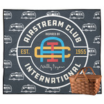 Airstream Club International Logo Outdoor Picnic Blanket