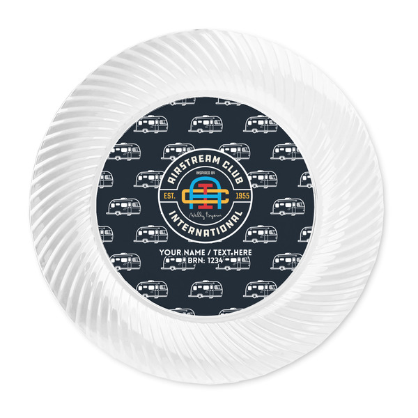 Airstream Club International Logo Plastic Party Dinner Plates - Approval