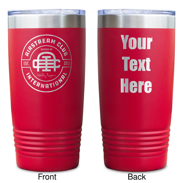 Airstream Club International Logo Red Polar Camel Tumbler - 20oz - Double Sided - Approval