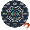 Airstream Club International Logo Car Magnet