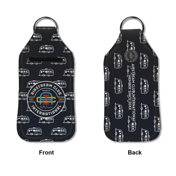 Airstream Club International Logo Sanitizer Holder Keychain - Large APPROVAL (Flat)