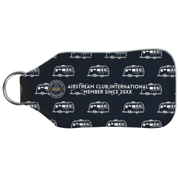 Airstream Club International Logo Sanitizer Holder Keychain - Large (Back)