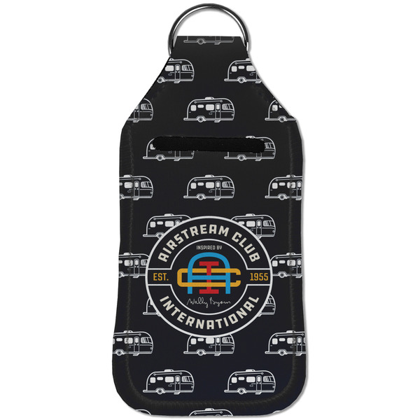 Airstream Club International Logo Sanitizer Holder Keychain - Large (Front)