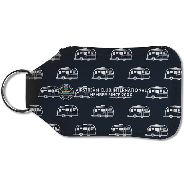Airstream Club International Logo Sanitizer Holder Keychain - Small (Back)