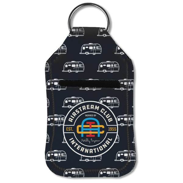 Airstream Club International Logo Sanitizer Holder Keychain - Small (Front Flat)