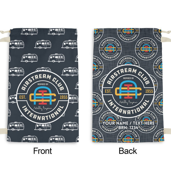 Airstream Club International Logo Small Laundry Bag - Front & Back View