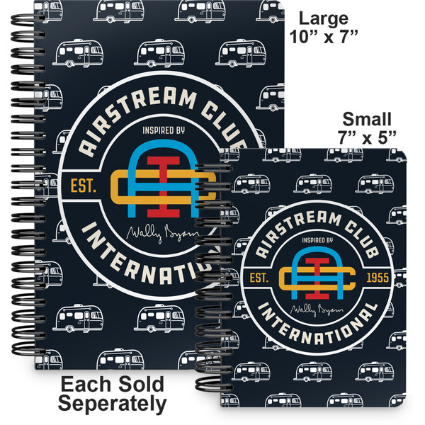 Airstream Club International Logo Spiral Journal - Comparison