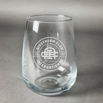 Airstream Club International Logo Stemless Wine Glass - Laser Engraved