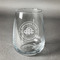 Airstream Club International Logo Stemless Wine Glass - Laser Engraved