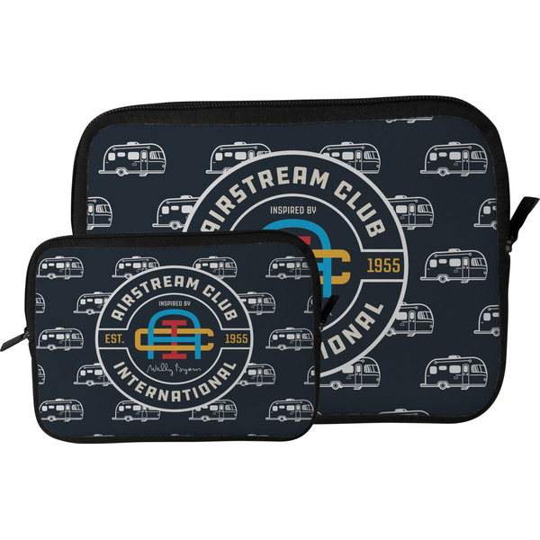 Airstream Club International Logo Tablet Sleeve (Size Comparison)