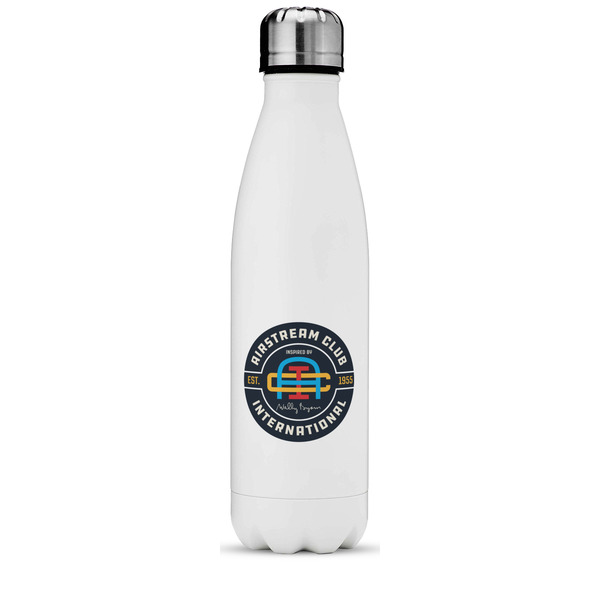 Custom Airstream Club International Logo Water Bottle - 17 oz - Stainless Steel - Full Color Printing