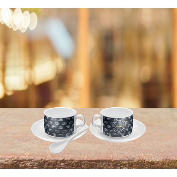 Airstream Club International Logo Tea Cup Lifestyle