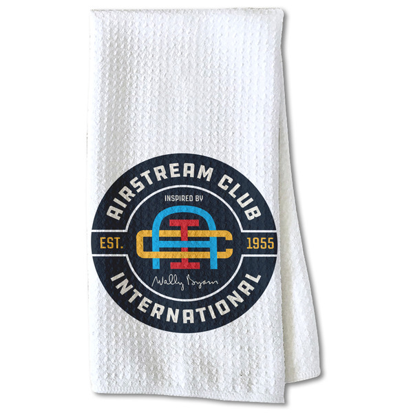 Airstream Club International Logo Waffle Towel - Partial Print Print Style Image