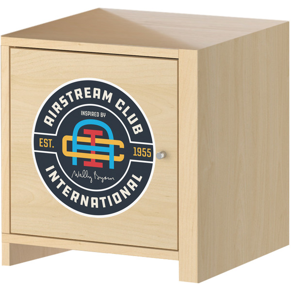 Airstream Club International Logo Wall Graphic on Wooden Cabinet