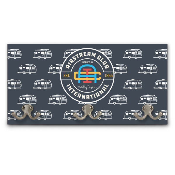 Custom Airstream Club International Logo Wall Mounted Coat Rack