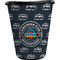 Airstream Club International Logo Waste Basket - Double-Sided - Black