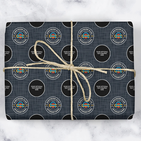 Airstream Club International Logo Wrapping Paper Roll - Matte - Wrapped Box