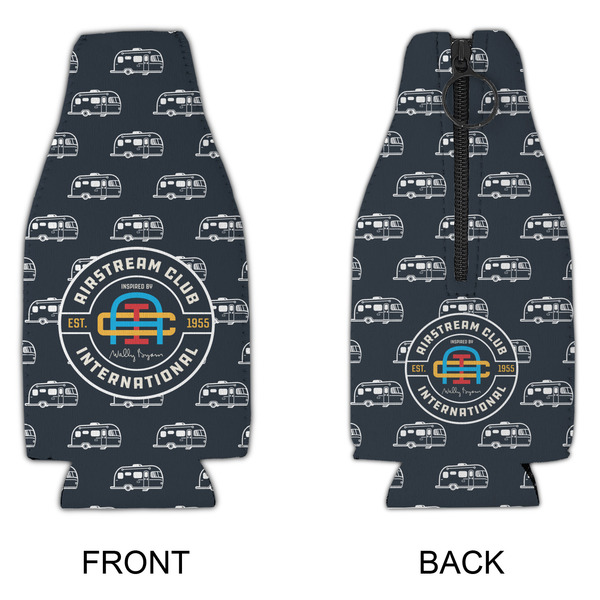 Airstream Club International Logo Zipper Bottle Cooler - APPROVAL