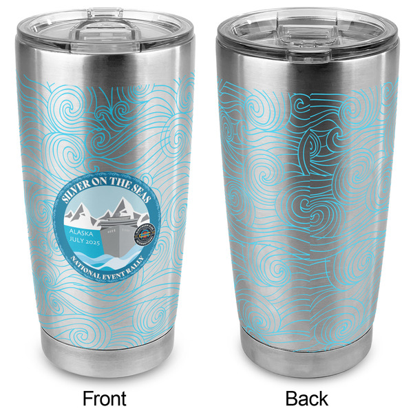 Silver on the Seas 20oz SS Tumbler - Full Print - Approval