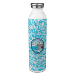 Silver on the Seas 20oz Stainless Steel Water Bottle - Full Print