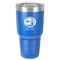 Silver on the Seas 30 oz Stainless Steel Tumbler - Royal Blue - Single-Sided