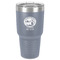 Silver on the Seas 30 oz Stainless Steel Tumbler - Grey - Single-Sided