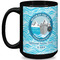 Silver on the Seas 15 oz Coffee Mug - Black