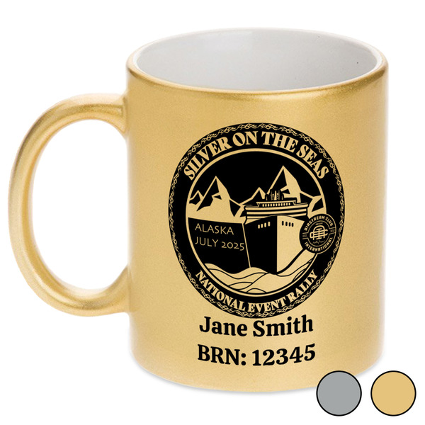 Silver on the Seas Metallic Mugs - Swatches