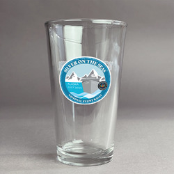 Silver on the Seas Pint Glass - Full Color Logo