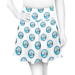 Silver on the Seas Skater Skirt