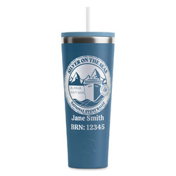 Silver on the Seas RTIC Everyday Tumbler with Straw - 28oz