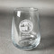 Silver on the Seas Stemless Wine Glass - Laser Engraved