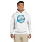 Silver on the Seas Hoodie - White