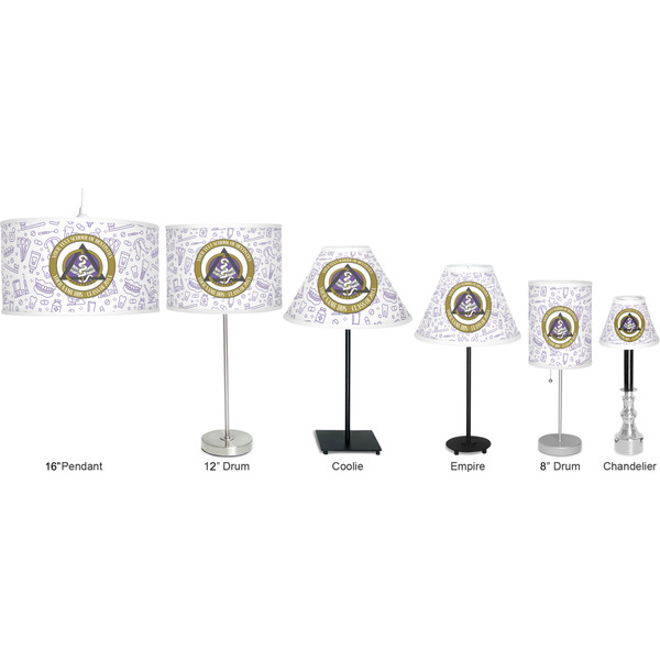 Dental Insignia / Emblem Lamp Full View Size Comparison