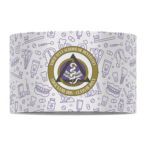 Dental Insignia / Emblem 12" Drum Lampshade - FRONT (Fabric)