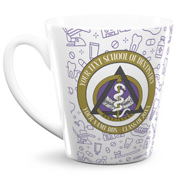 Dental Insignia / Emblem 12 oz Latte Mug (Personalized)