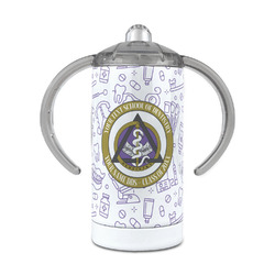 Dental Insignia / Emblem 12 oz Stainless Steel Sippy Cup (Personalized)