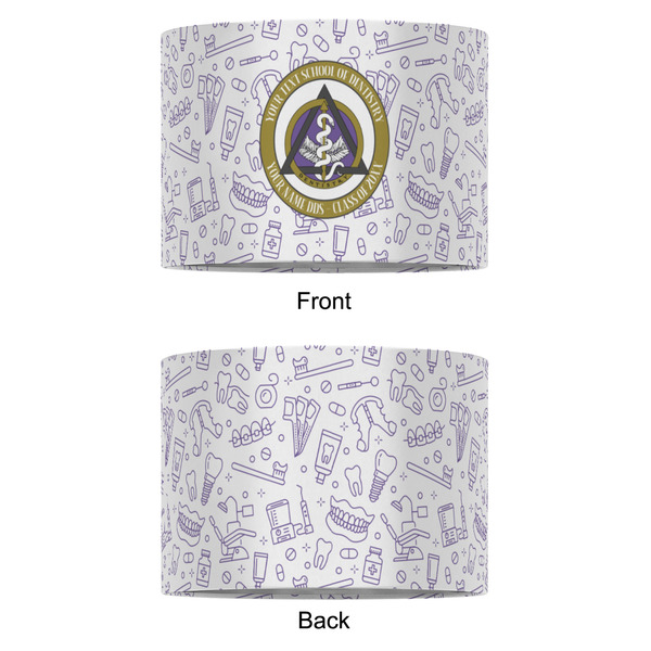 Dental Insignia / Emblem 16" Drum Lampshade - Approval (Fabric)