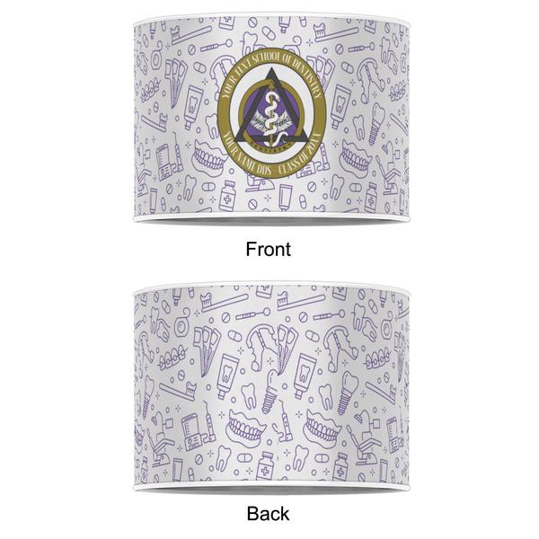 Dental Insignia / Emblem 16" Drum Lampshade - Approval (Poly Film)