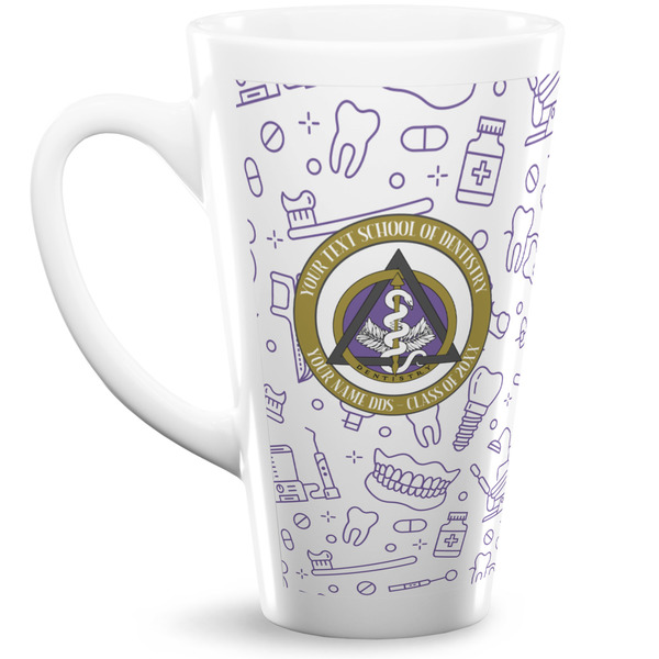 Custom Dental Insignia / Emblem Latte Mug (Personalized)