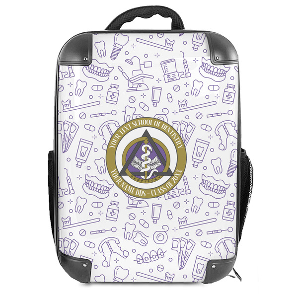 Custom Dental Insignia / Emblem 18" Hard Shell Backpack (Personalized)