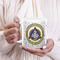 Dental Insignia / Emblem 20oz Coffee Mug - LIFESTYLE