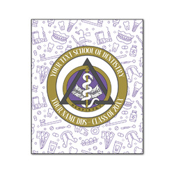 Dental Insignia / Emblem Wood Print - 20" x 24" (Personalized)