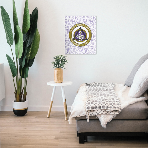 Dental Insignia / Emblem 20x24 Wood Print - In Context