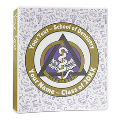 Dental Insignia / Emblem 3-Ring Binder (Personalized)