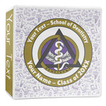 Dental Insignia / Emblem 3-Ring Binder - 2 inch (Personalized)