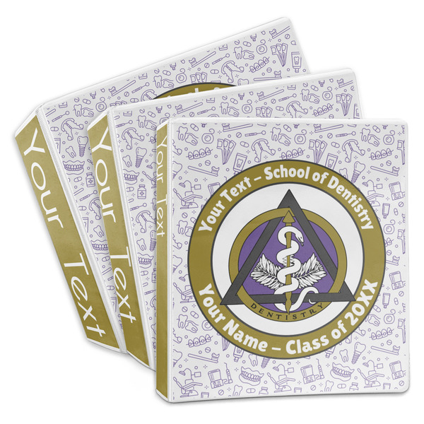 Dental Insignia / Emblem 3-Ring Binder - Group