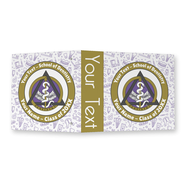Dental Insignia / Emblem 3 Ring Binders - Full Wrap - 2" - Open Outside