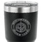 Dental Insignia / Emblem 30 oz Stainless Steel Ringneck Tumbler - Black - CLOSE UP