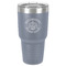 Dental Insignia / Emblem 30 oz Stainless Steel Tumbler - Grey - Single-Sided (Personalized)